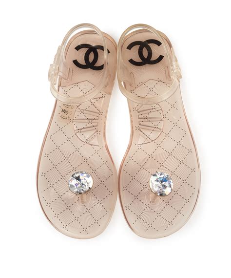 chanel transparent sandals|new chanel sandals 2020.